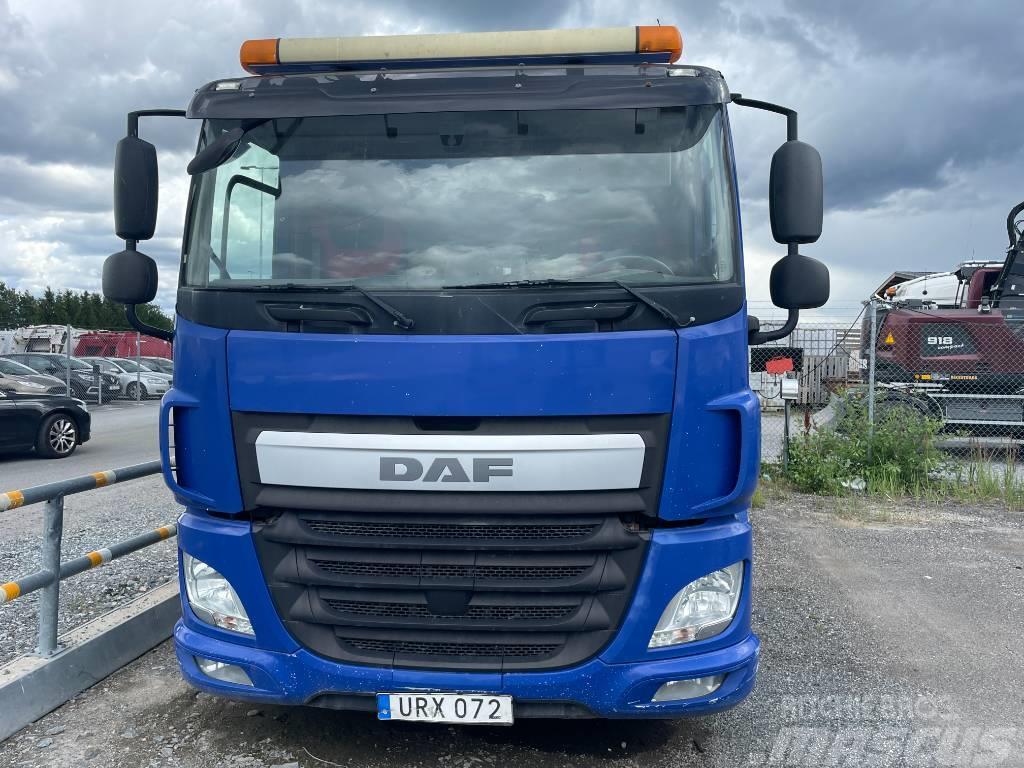 DAF CF 85.430 6x2, Euro 6, Laxo LD146 / Skip-loader Camion portacontainer