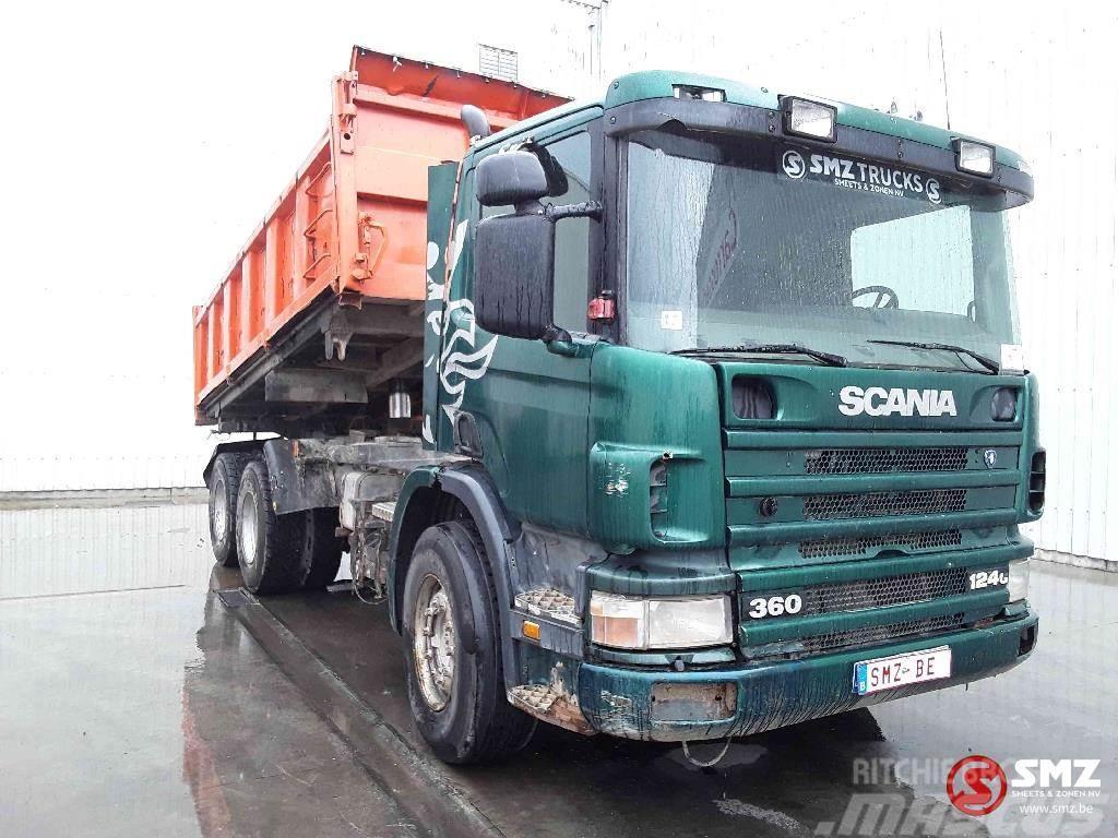 Scania 124 360 manual pump Camion ribaltabili
