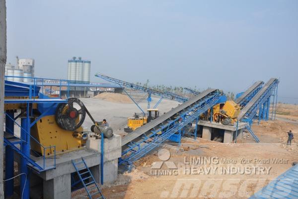 Liming Línea de Produccion de Piedra Dura 120-180 tph Impianti per aggregati