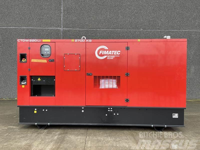  FIMATEC CTDW-220LI SYN Noodaggregaat Generatori diesel