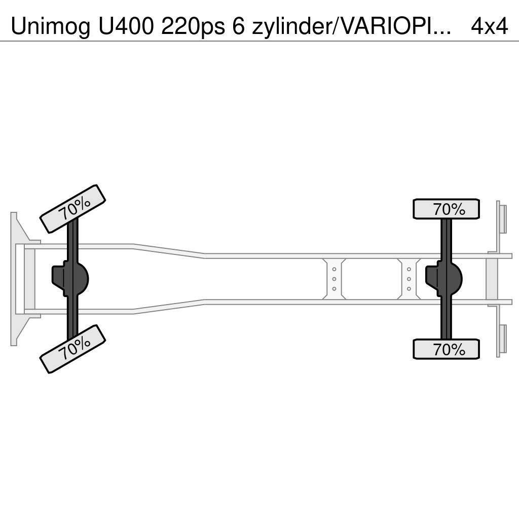 Unimog U400 220ps 6 zylinder/VARIOPILOT/HYDROSTAT/MULAG F Camion altro