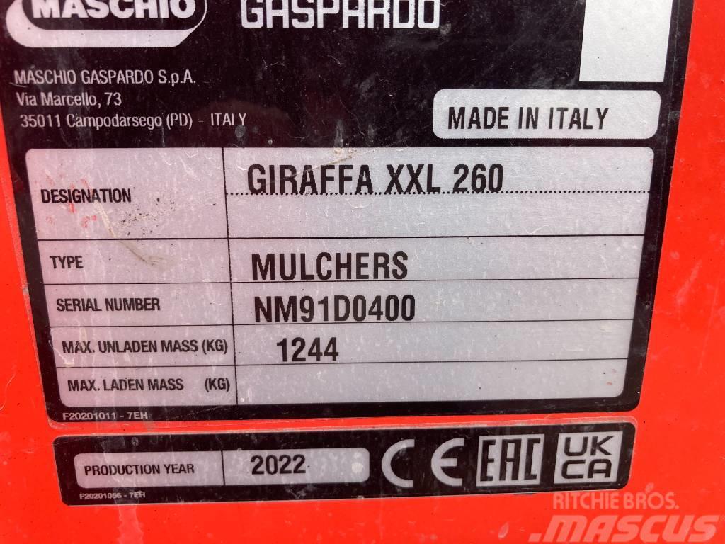 Maschio Giraffa 260 XXL HD Falciatrici/cimatrici per pascoli