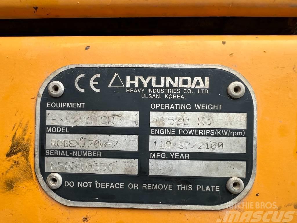 Hyundai R 170W-7 Escavatori gommati