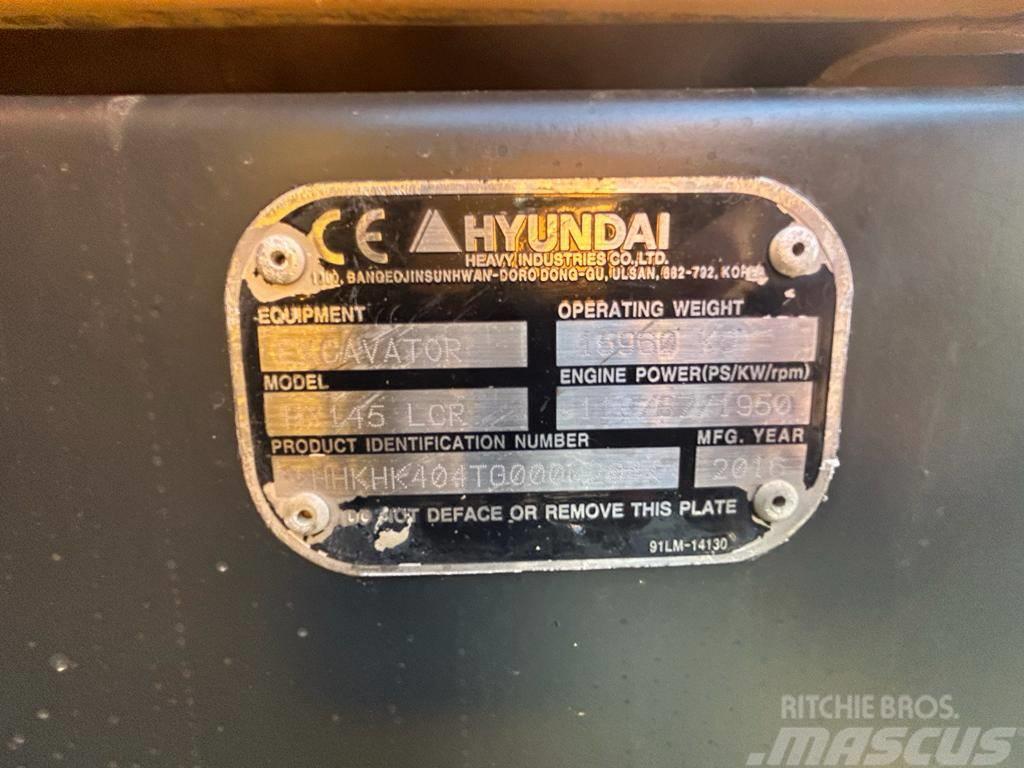 Hyundai HX 145 LCR Escavatori cingolati