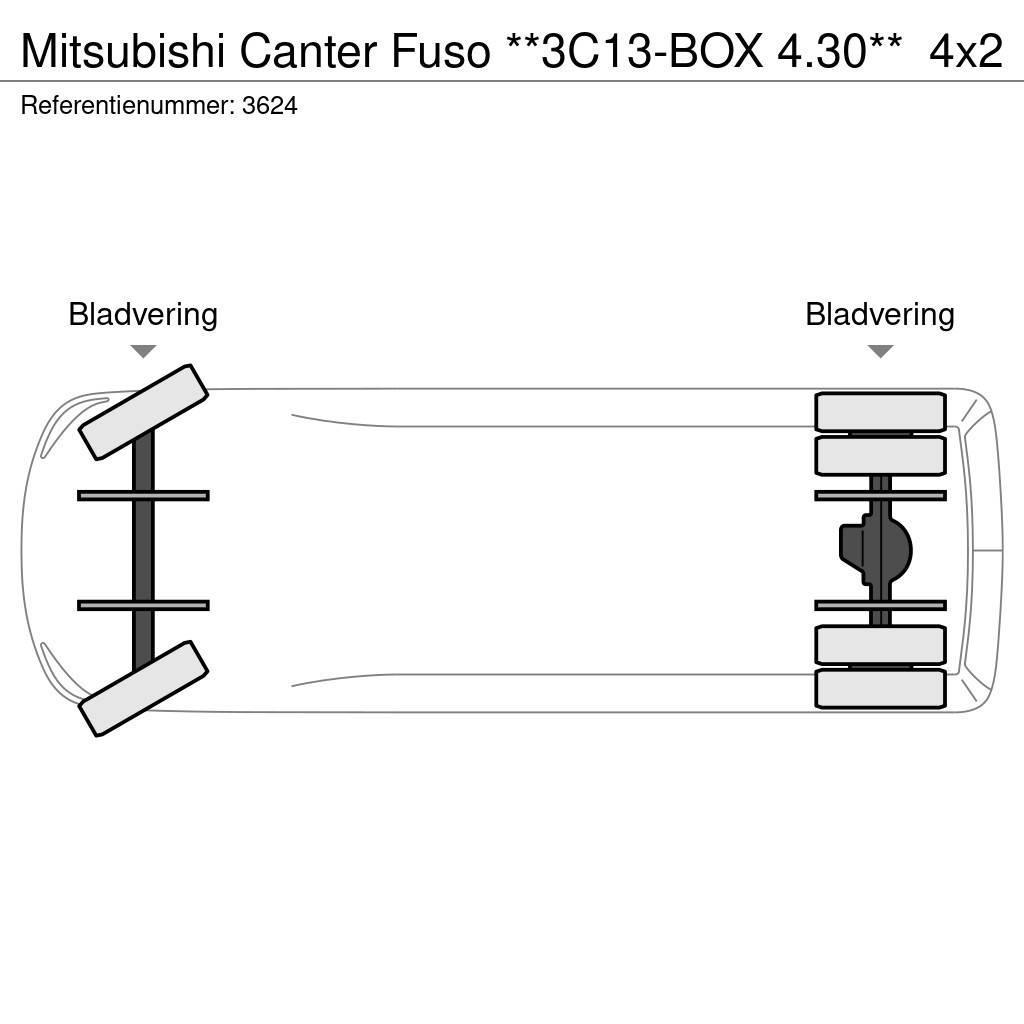Mitsubishi Canter Fuso **3C13-BOX 4.30** Furgoni altro