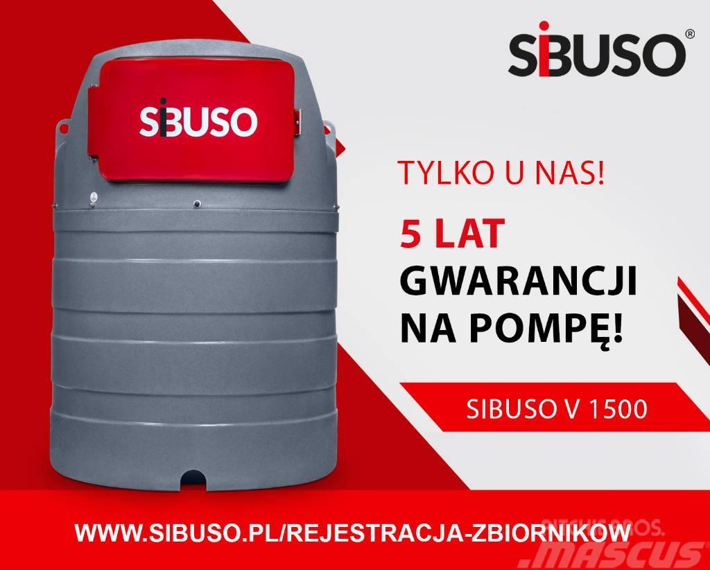 Sibuso 1500L zbiornik dwupłaszczowy Diesel Serbatoi