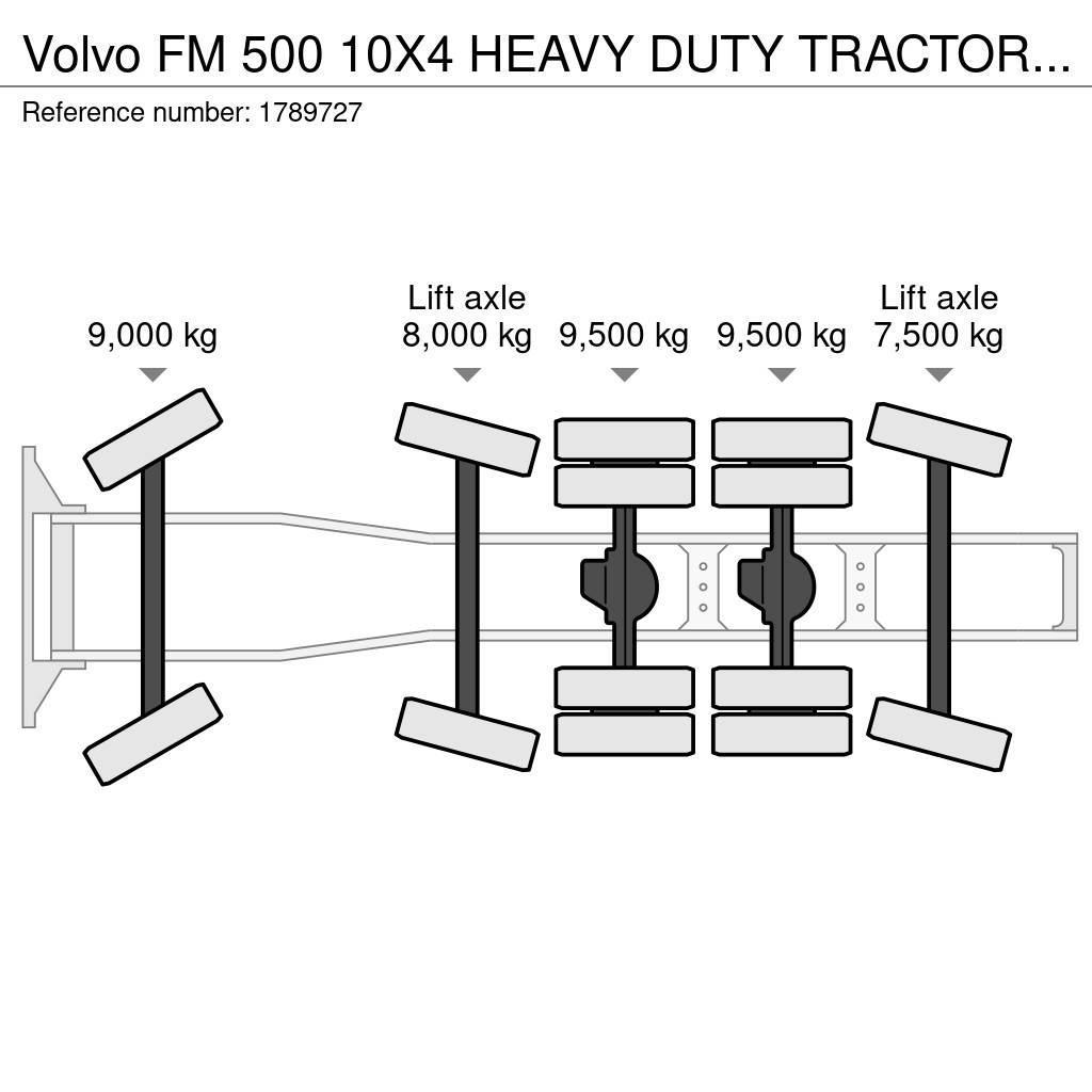 Volvo FM 500 10X4 HEAVY DUTY TRACTOR/SZM/TREKKER Motrici e Trattori Stradali