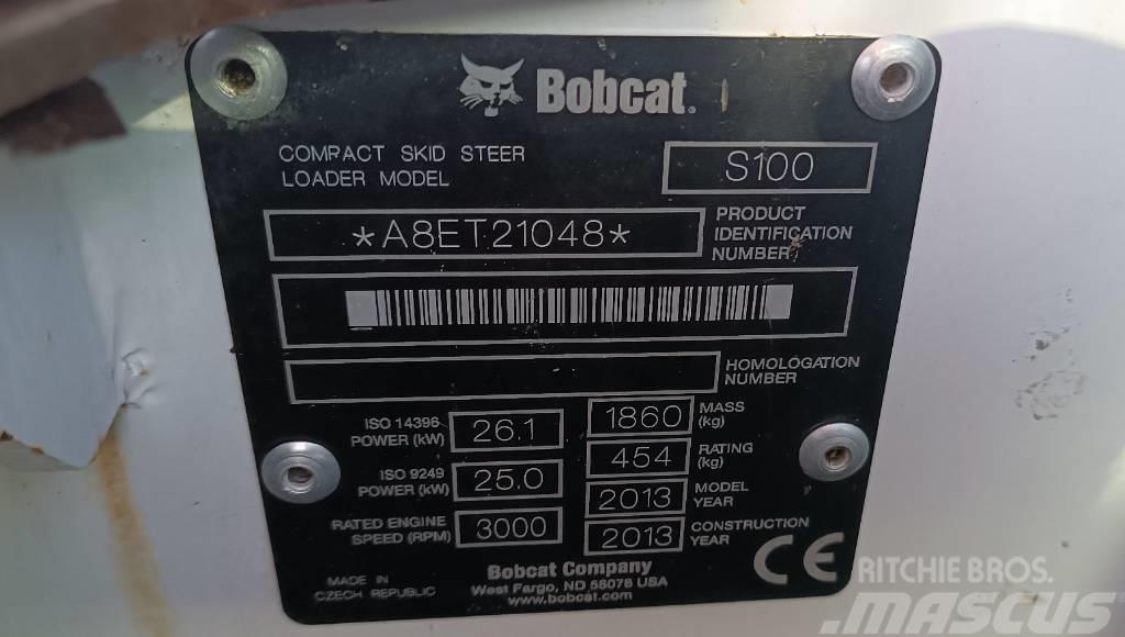 Bobcat S 100 S 130 GEHL 4240 Mini Pale Gommate