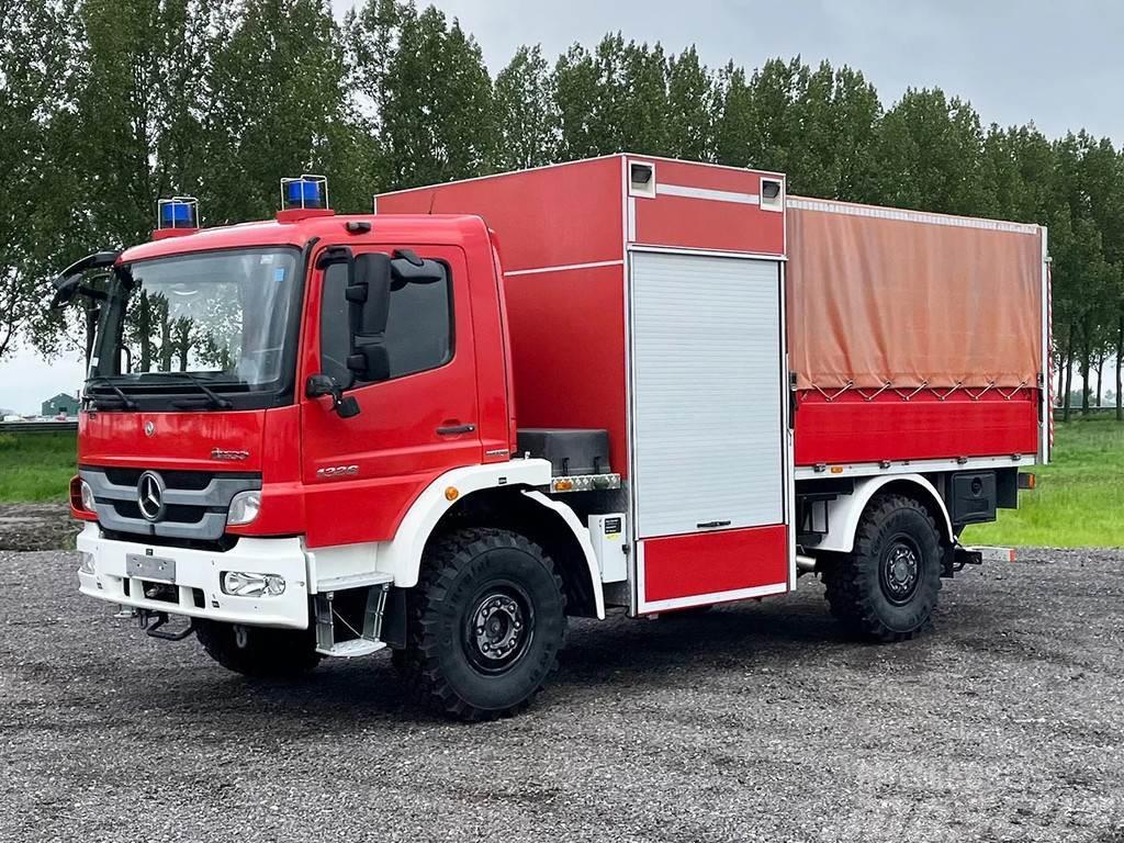Mercedes-Benz Atego 1326 Tarpaulin / Canvas Box Truck Camion Pompieri