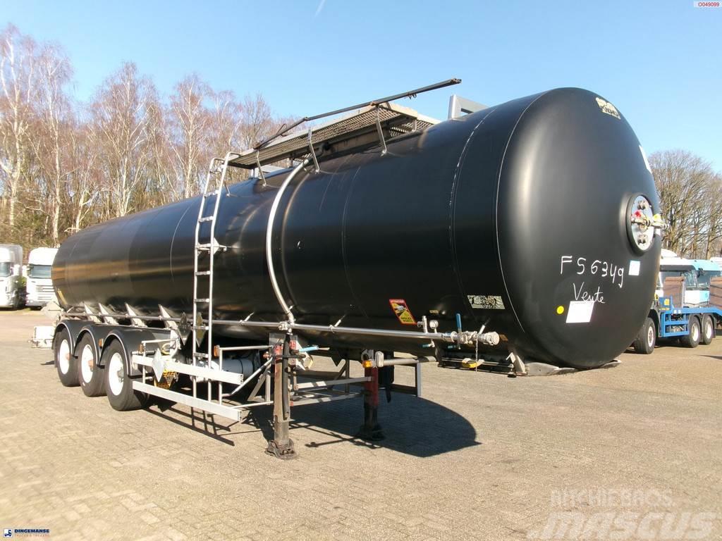 Magyar Bitumen tank inox 32 m3 / 1 comp + ADR Semirimorchi cisterna
