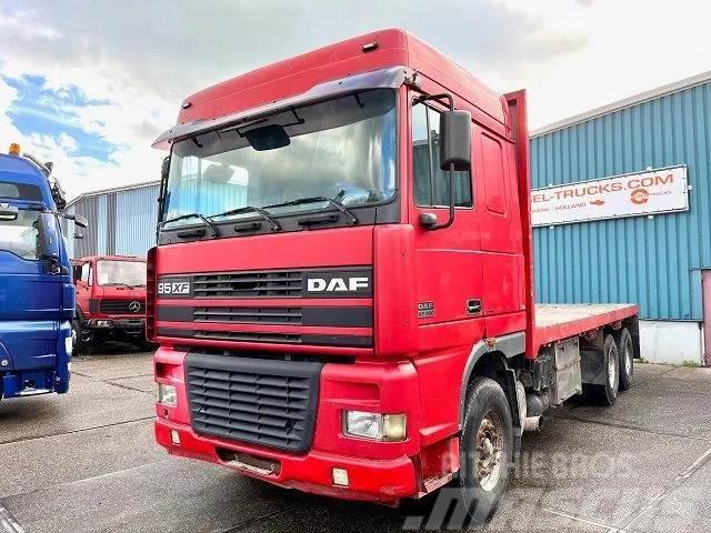 DAF 95-430XF SPACECAB 6x4 FULL STEEL WITH OPEN BODY (E Camion con sponde ribaltabili