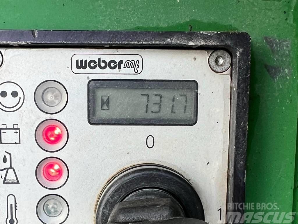Weber CR8 - Excellent Condition / Low Hours Vibratori