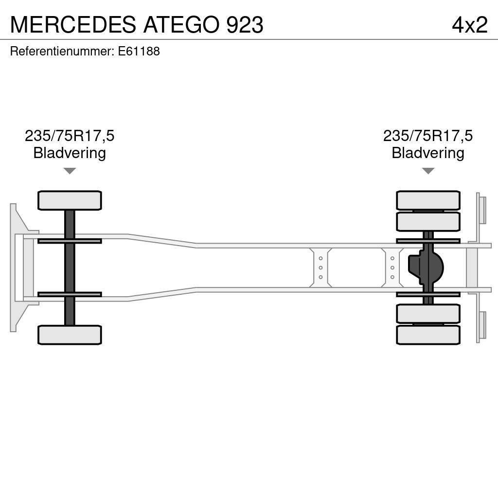 Mercedes-Benz ATEGO 923 Camion cassonati