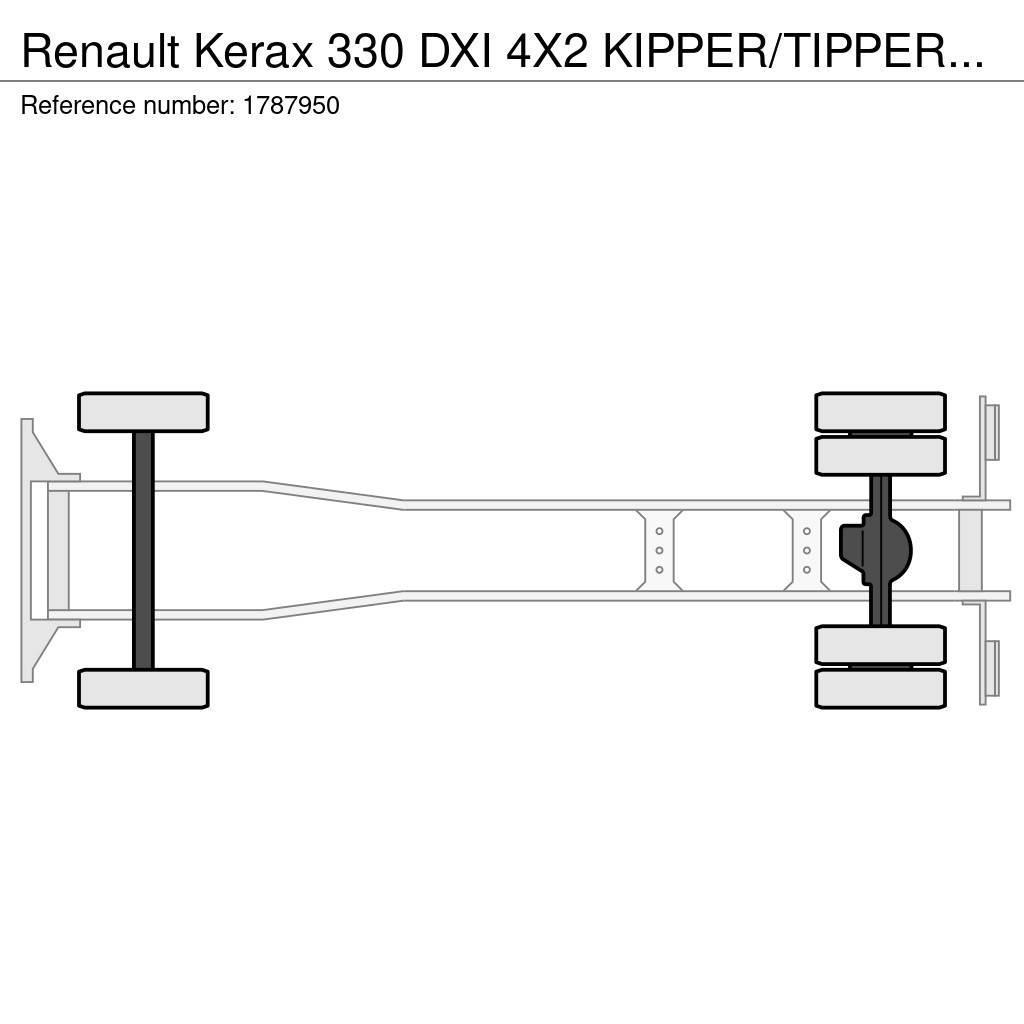 Renault Kerax 330 DXI 4X2 KIPPER/TIPPER ONLY 27.000 KM !!! Camion ribaltabili