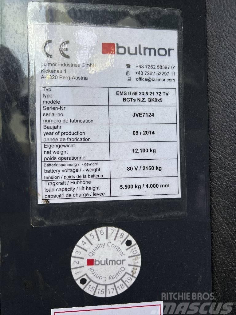 Bulmor EMS II 55.50/23,5-21/74 Mehrwege Stapler Carico laterale