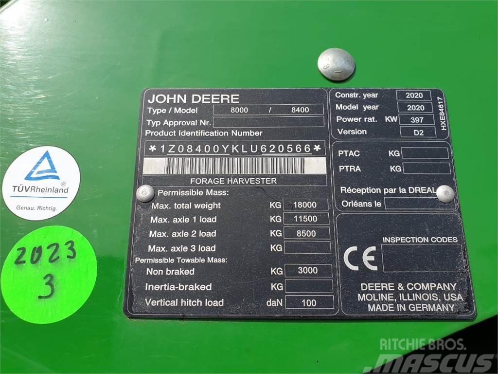 John Deere 8400 Falciatrinciatrici