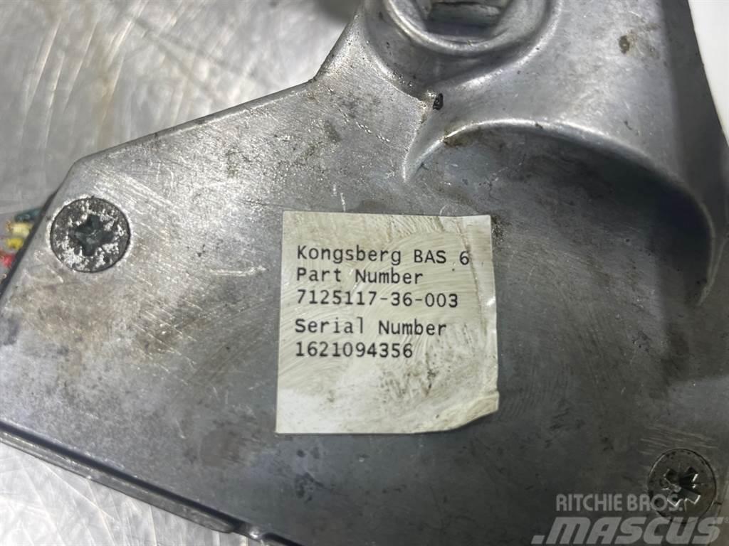 New Holland W110C-Case 7125117-Kongsberg BAS 6-Gas pedal Cabine e interni