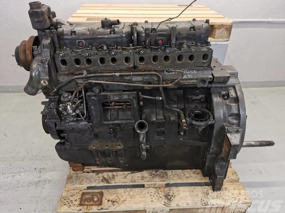 Massey Ferguson 8690 {Agco Power Sisu 84CTA-4V SCR} engine Motori
