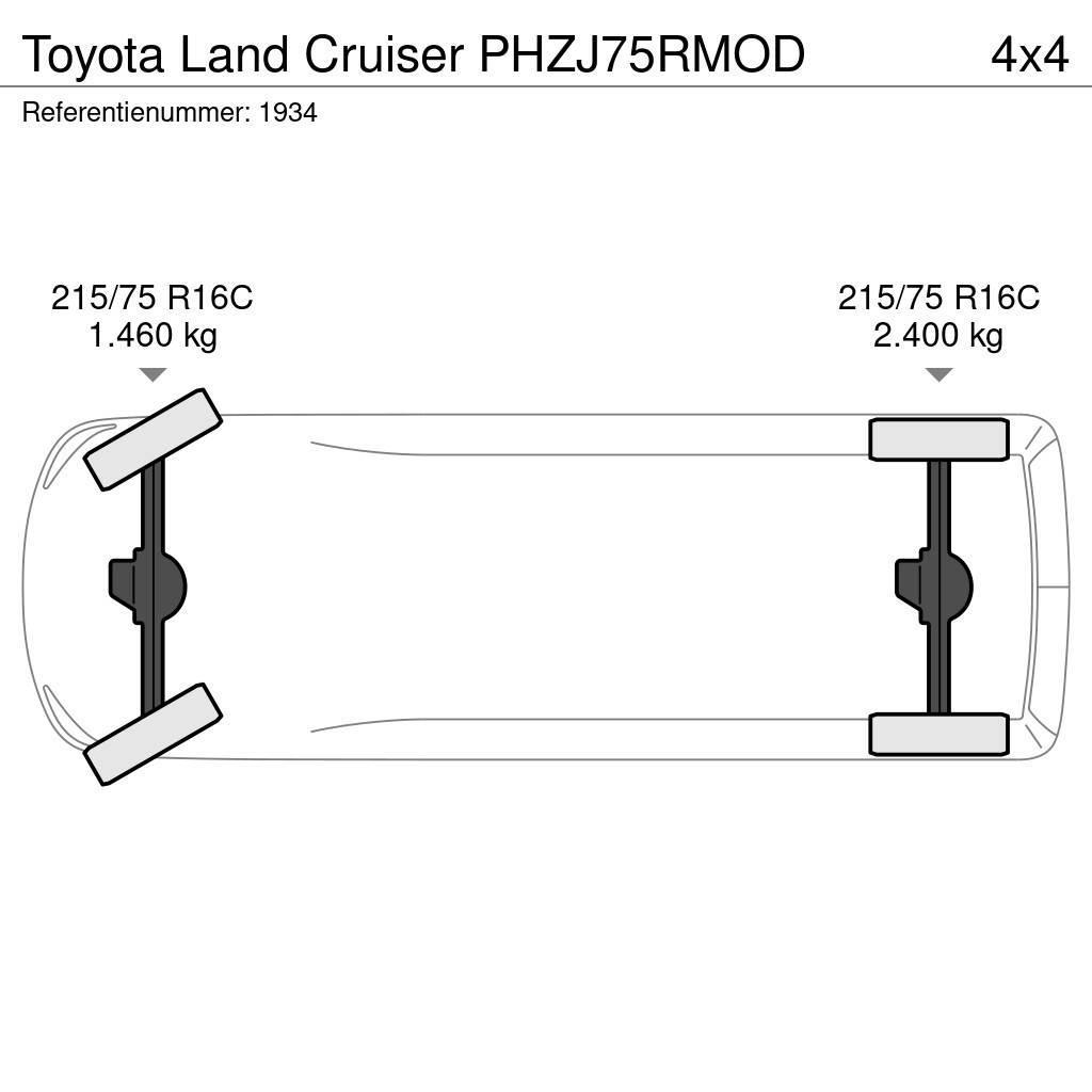 Toyota Land Cruiser PHZJ75RMOD Carroattrezzi