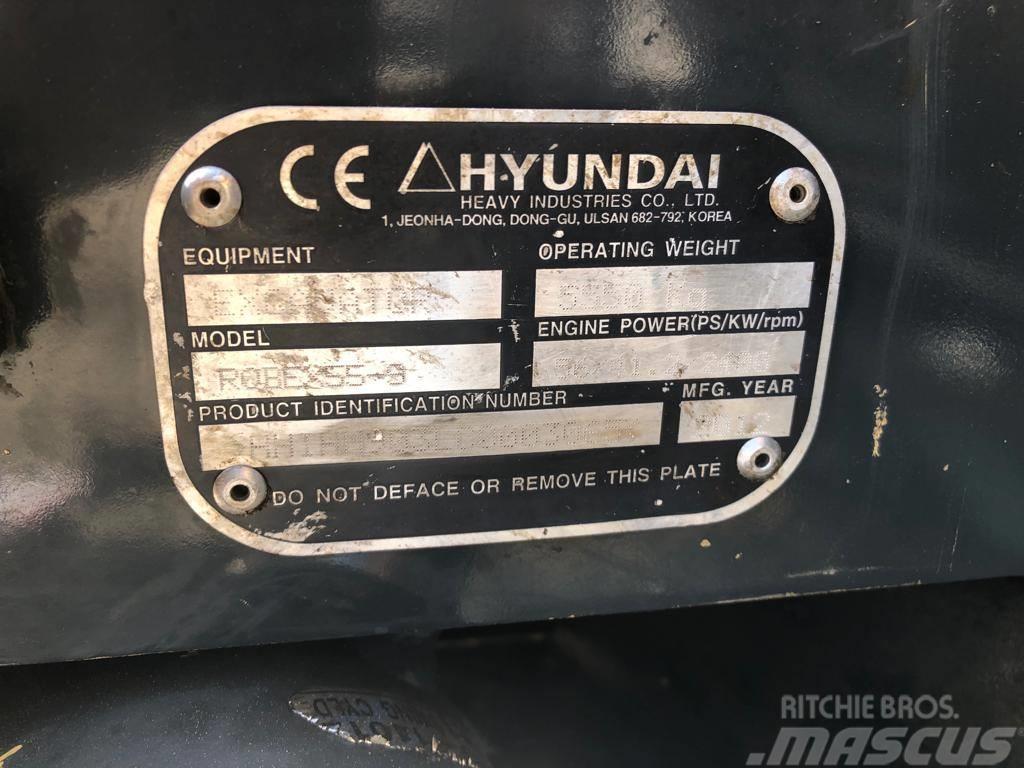 Hyundai R55-9 Miniescavatori