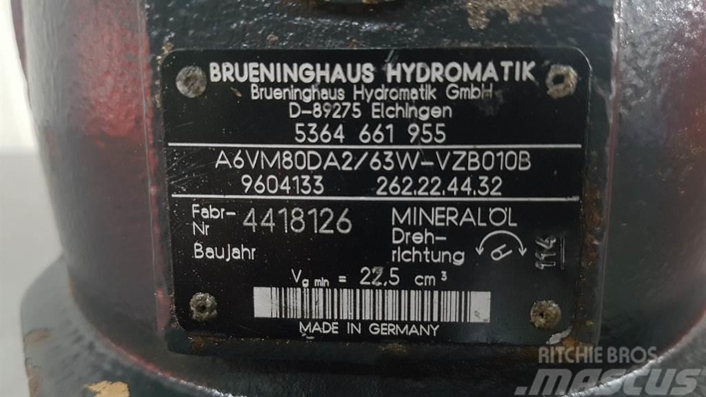 Brueninghaus Hydromatik A6VM80DA2/63W - Zeppelin ZL100 - Drive motor Componenti idrauliche