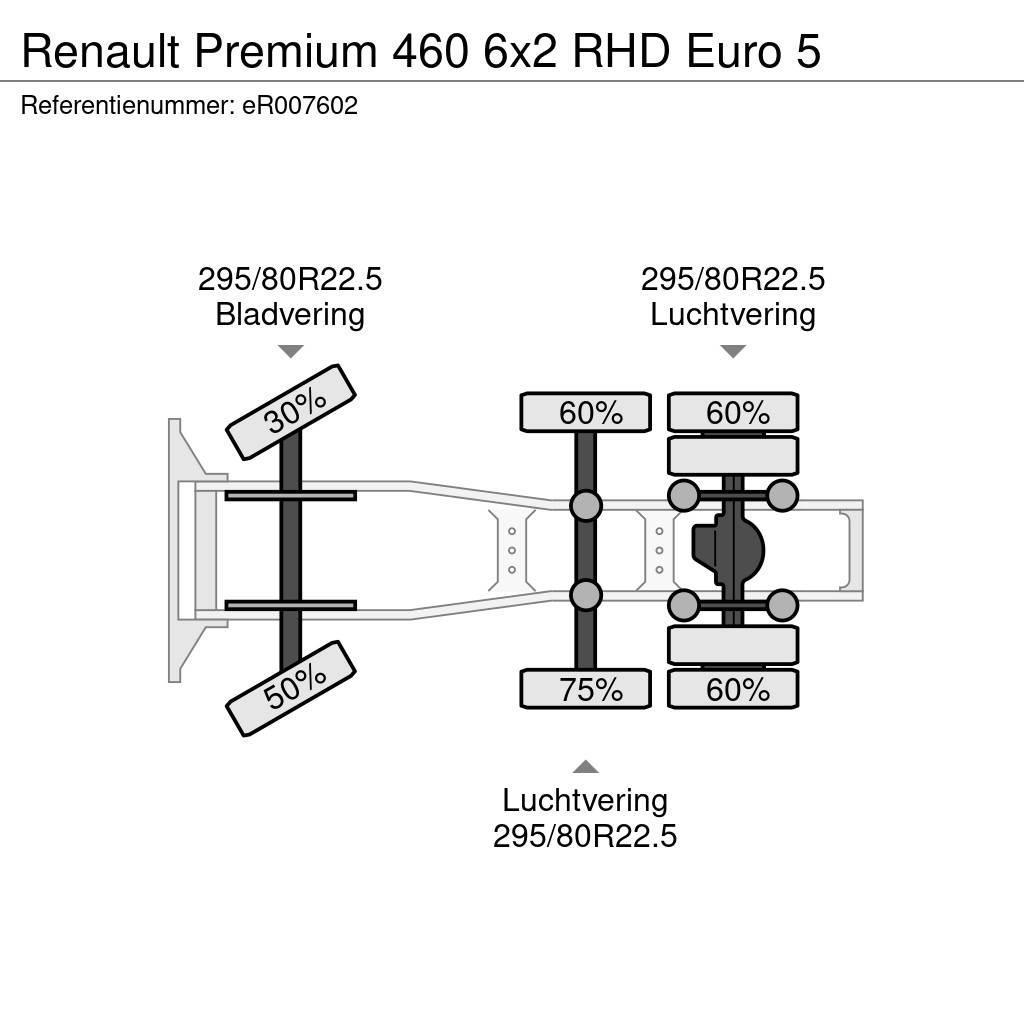 Renault Premium 460 6x2 RHD Euro 5 Motrici e Trattori Stradali