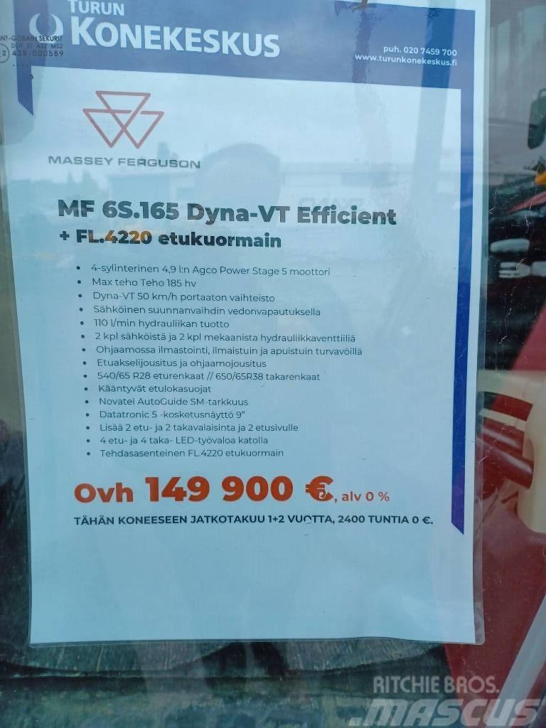 Massey Ferguson 6S Dyna VT Effiecnt Trattori