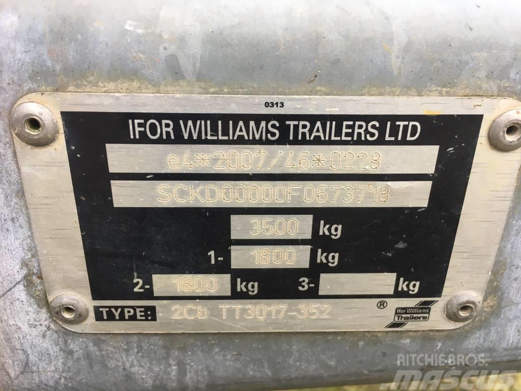 Ifor Williams TT3017 Tipper Trailer Rimorchi ribaltabili