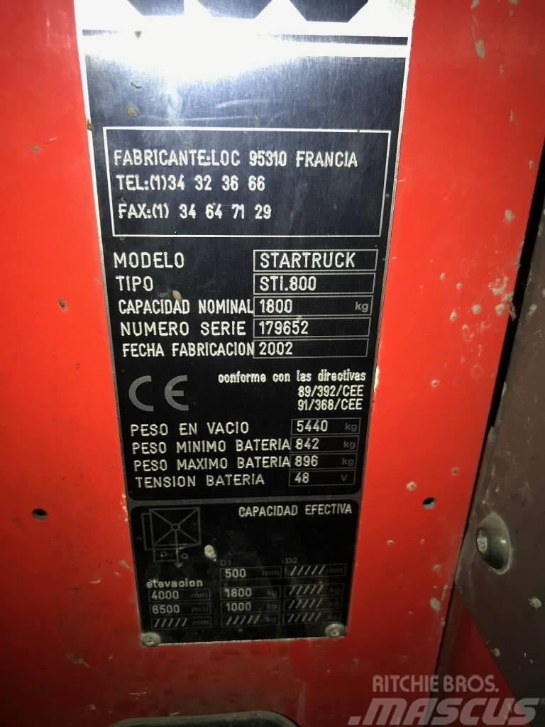 Manitou STARTRUCK Carrelli elevatori elettrici