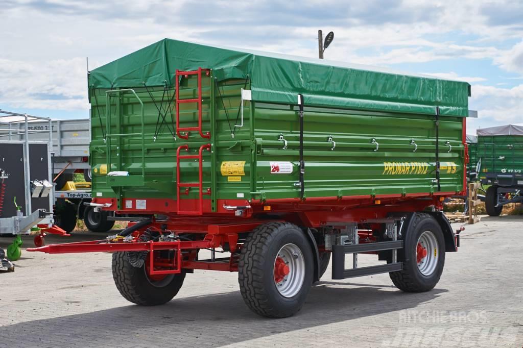 Pronar PT 612 / 12 tones tipping trailer / pallet wide Rimorchi ribaltabili