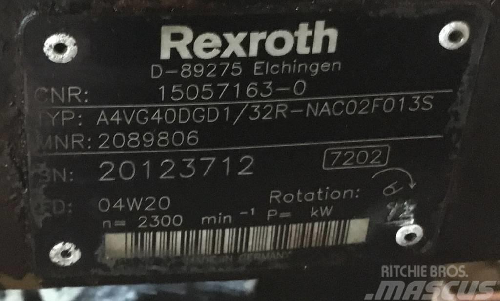 Rexroth A4VG40R Componenti idrauliche