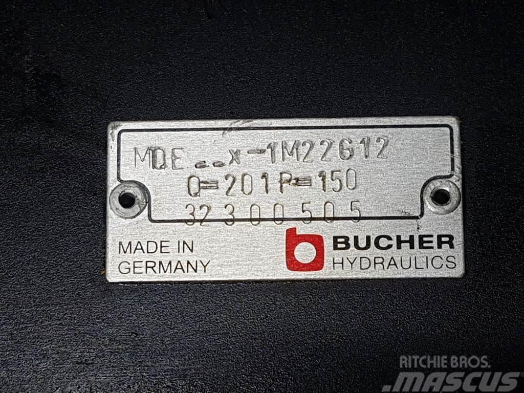 Bucher Hydraulics MQE**x - 1M22G12 - CITYCAT 5000 - Valve Componenti idrauliche