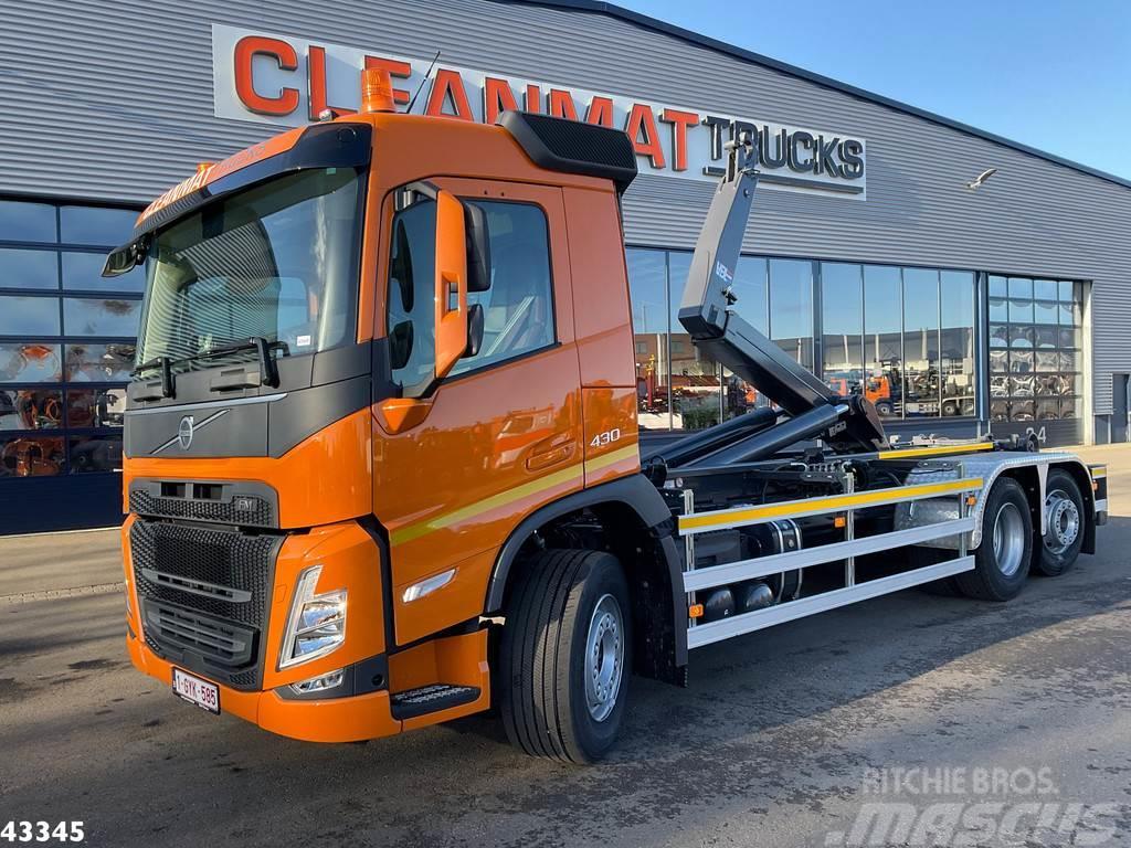Volvo FM 430 Euro 6 VDL 21 Ton haakarmsysteem Camion portacontainer