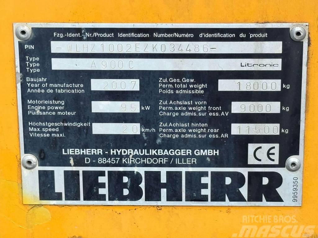 Liebherr A 900 C Litronic Escavatori gommati