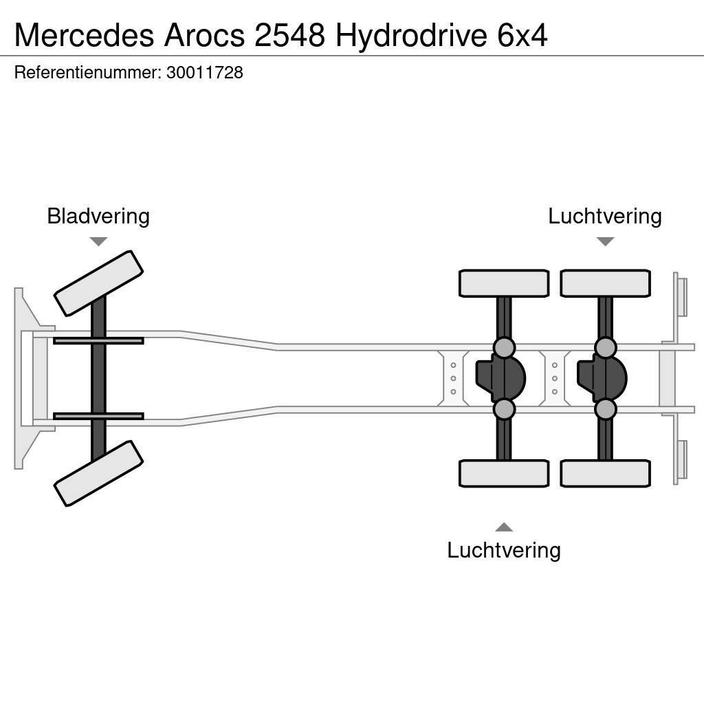 Mercedes-Benz Arocs 2548 Hydrodrive 6x4 Autocabinati