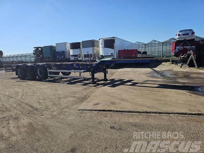 Schmitz Cargobull SPR 27 3 AXLE CONTAINER CHASSIS ALL CONNECTIONS EX Semirimorchi portacontainer