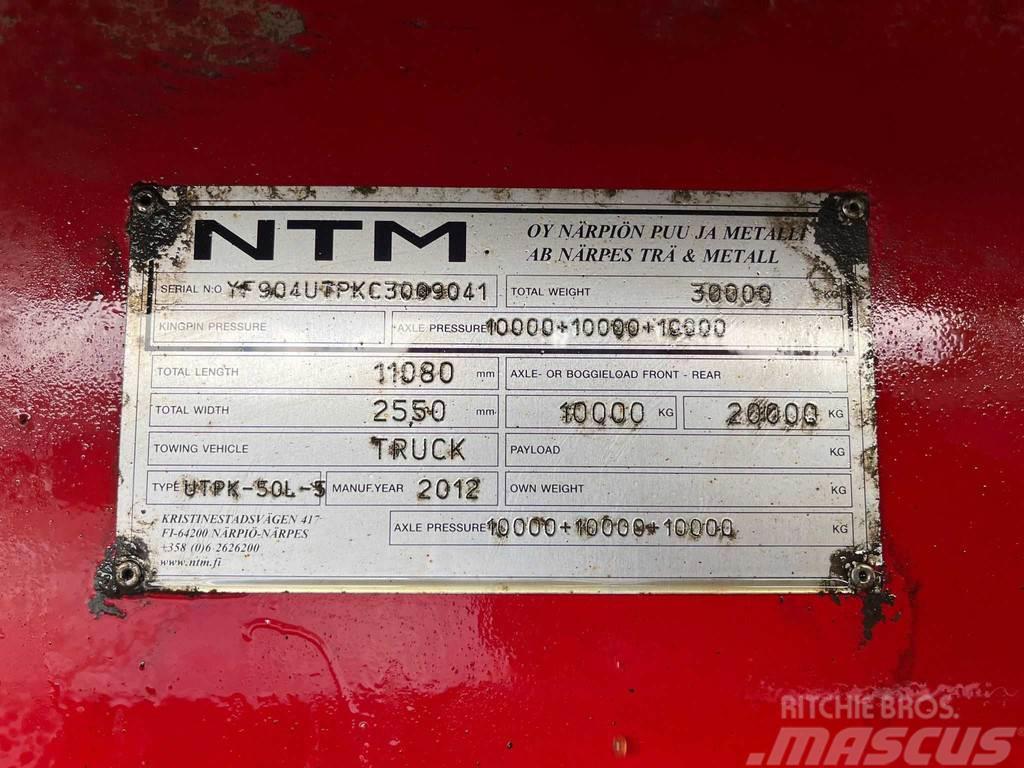 NTM UTPK-50L-5 BOX L=8525 mm Rimorchi ribaltabili