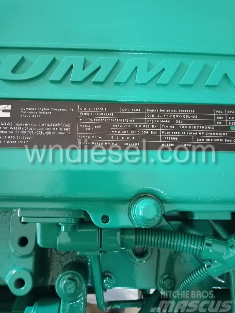 Cummins diesel engine QSL9-G3 CPL1404 Motori