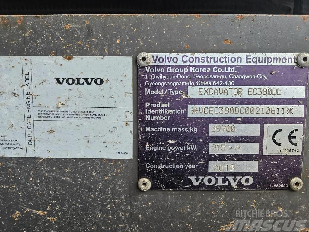 Volvo EC380DL / ec360, ec460, ec480 Escavatori cingolati