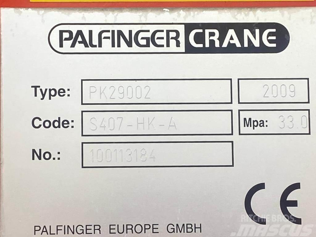 Palfinger PK29002 + REMOTE + 4X OUTRIGGER PK29002 Gru da carico