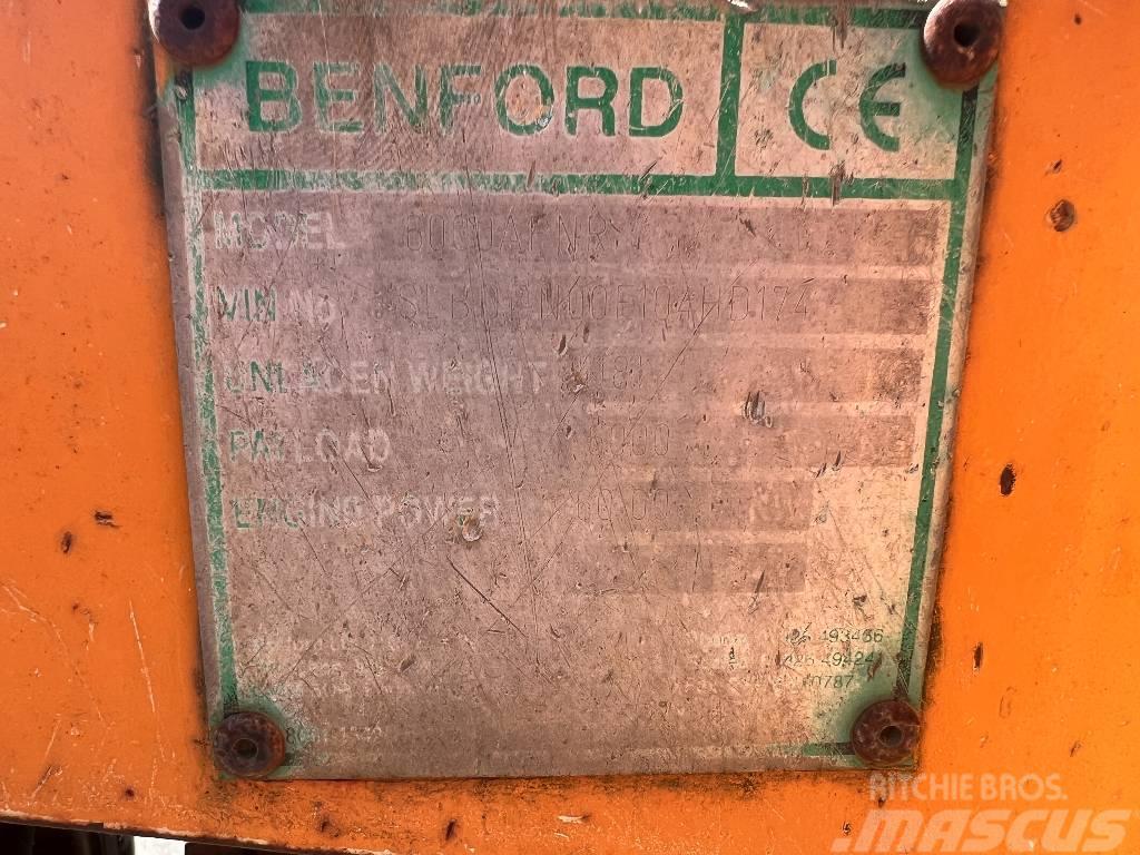 Benford 6000 PS 6T dömper Dumpers articolati