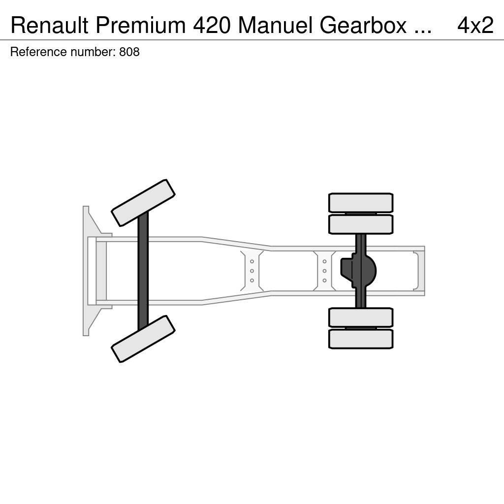 Renault Premium 420 Manuel Gearbox ZF Airconditioning Good Motrici e Trattori Stradali