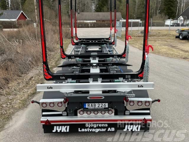 Jyki 5 axl Timmervagn Rimorchi trasporto legname
