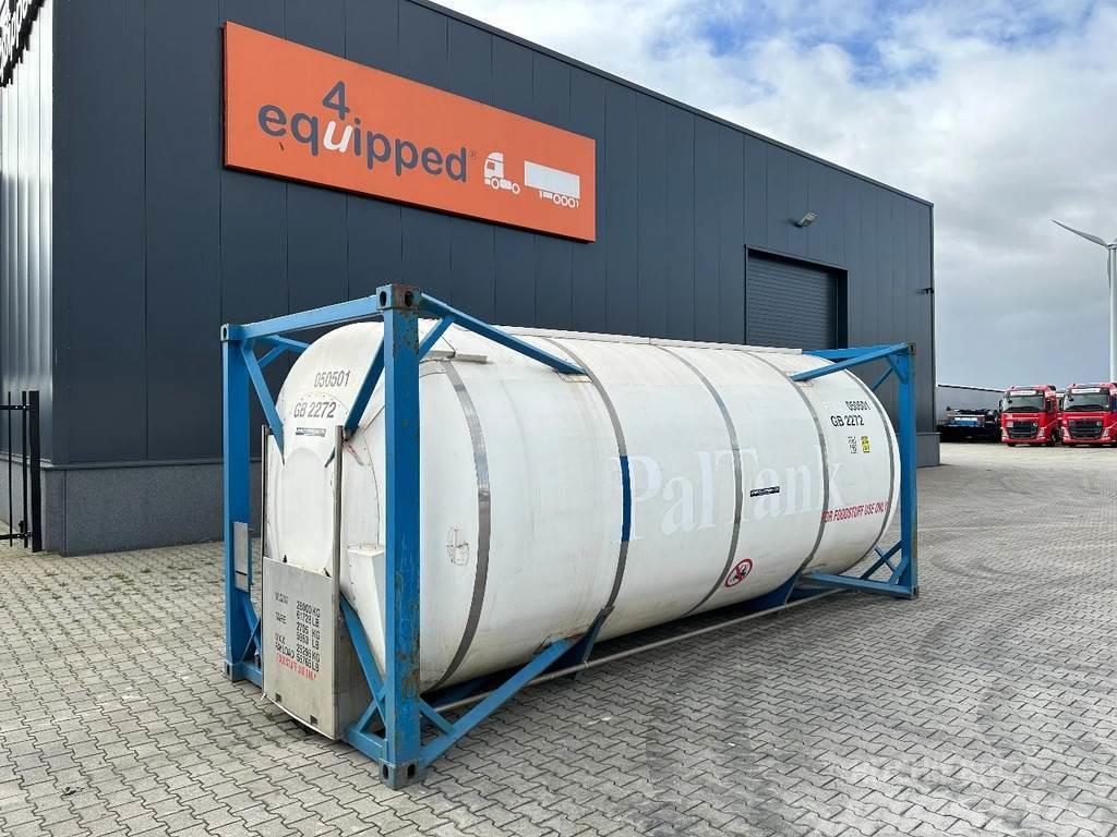  UBH FOODSTUFF 20FT ISO 24.700L/1-comp., Containers cisterna