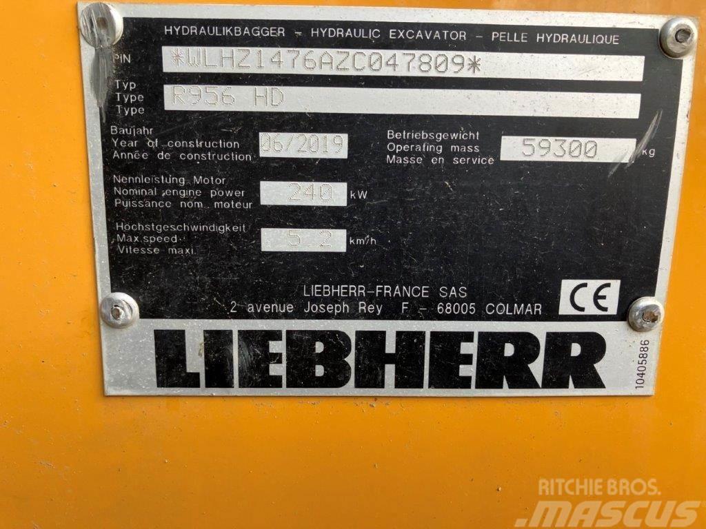 Liebherr R 956 Litronic Escavatori cingolati