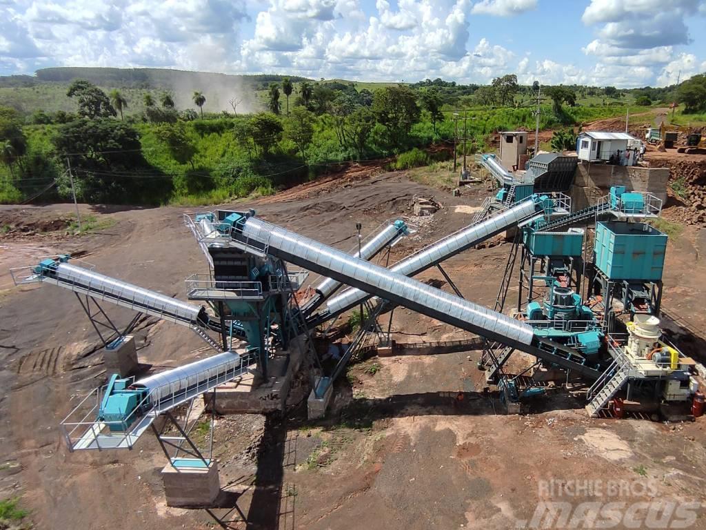 Constmach Stationary Stone Crusher Plant 300 T/H Frantoi