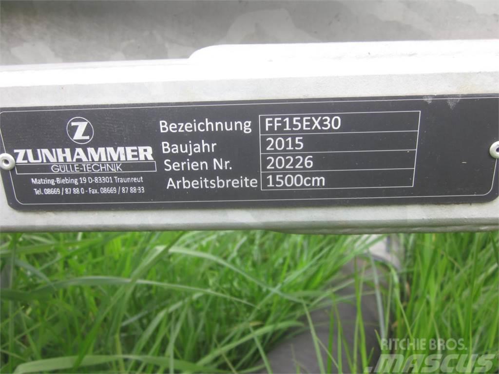 Zunhammer FF15EX30 Schleppschuh Verteiler Gestänge, 15 m, VO Spargiletame