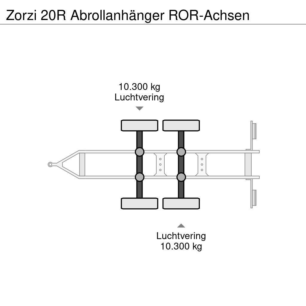 Zorzi 20R Abrollanhänger ROR-Achsen Altri rimorchi