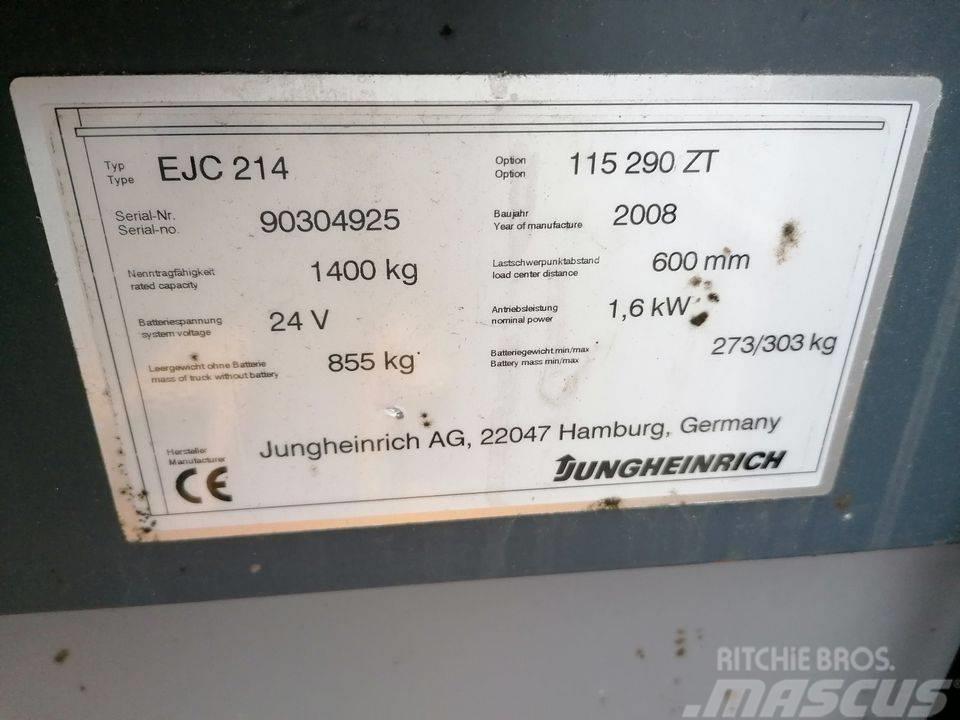 Jungheinrich EJC 214 Transpallet uomo a terra