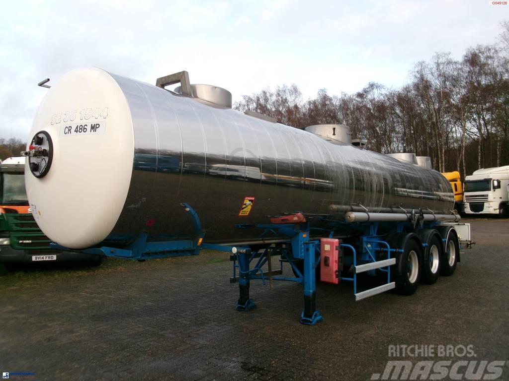Magyar Chemical ACID tank inox L10BN 20.5 m3 / 1 comp Semirimorchi cisterna